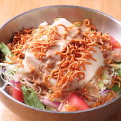 豆腐胡麻サラダ