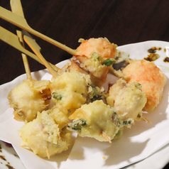魚串天ぷら 盛り合わせ