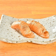 サーモン炙り（二貫）/海老マヨ炙り（一貫） 各