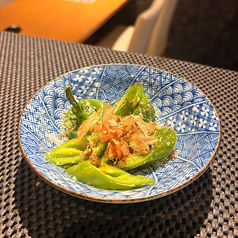 甘長とうがらし 和風チーズ仕立て