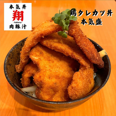 特製だれの鶏タレカツ丼 普通盛/本気盛