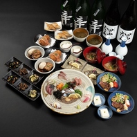 飲み放題付きのお得なコース♪