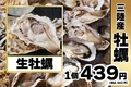 料理メニュー写真&nbsp;生牡蠣(1個)