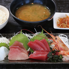 本日のお刺身定食（上）