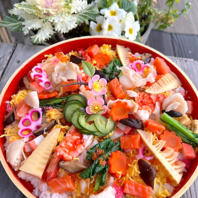 心温まるひとときを演出するちらし寿司