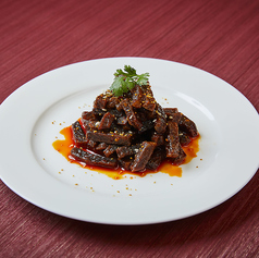 陳皮香る冷製麻辣羊肉