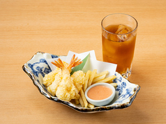 えび天&ポテト(ドリンク付き)