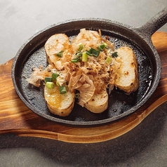 長芋の鉄板焼き