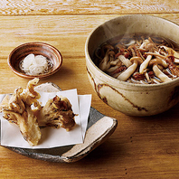 肴・酒、洗練された品々…