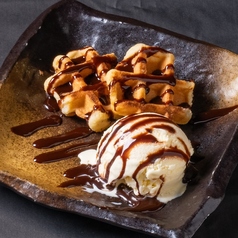 バニラワッフル