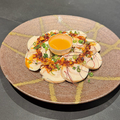 自家製ラー油の親子よだれ鶏