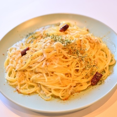 シラスのペペロンチーノ