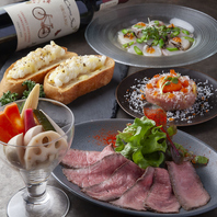 見た目もオシャレな本格イタリアンをご堪能ください♪