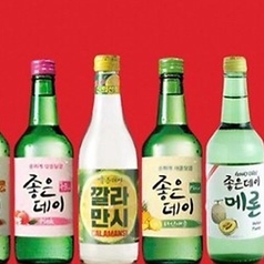 韓国の名酒といえば！チャミスル＆ジョウンデーの写真