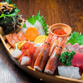 料理メニュー写真&nbsp;豪華舟盛り刺 2～3人前