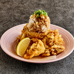鶏天 鬼おろしポン酢