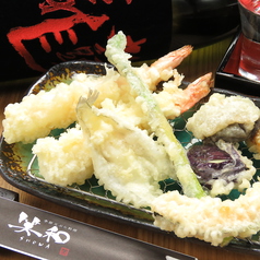 季節天ぷら料理 笑和のコース写真