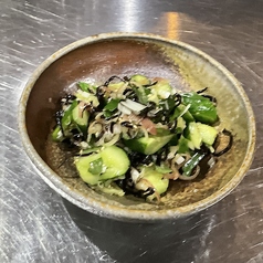 タタキきゅうりの塩こんぶ