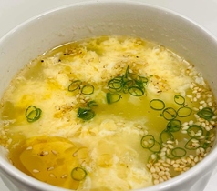 たまごスープ/わかめスープ