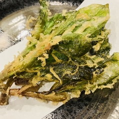 行者ニンニク天ぷら
