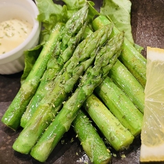 道産アスパラバター焼き