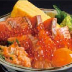 究極のサーモン丼〈サーモン全部のせ丼〉
