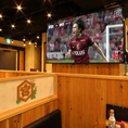 開放感溢れる店内。宴会や飲み会、ちょい飲みなど様々なシチュエーションにご利用いただけます。半個室のお席もご用意しております。