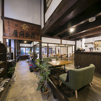古民家をリノベーションした１フロアカフェ