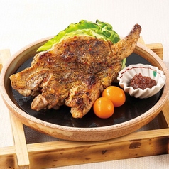 鶏もも炙り焼きキンカン添え