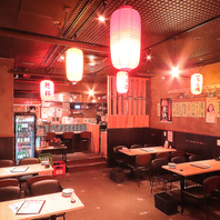 広々とした開放的な店内でごゆっくりとどうぞ♪