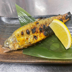 鮎塩焼き