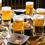 岐阜駅徒歩1分で焼き鳥と寿司食べ放題を個室で楽しむ和の隠れ家居酒屋。