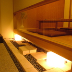 少人数でもごゆるり完全個室でお過ごし頂けます。とにかく雰囲気に癒されます