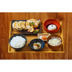 焼餃子＆チャーシュー定食
