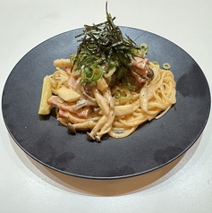 明太子のクリームパスタ