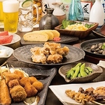 岐阜駅徒歩1分で焼き鳥と寿司食べ放題を個室で楽しむ和の隠れ家居酒屋。