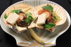 帆立のバター焼き