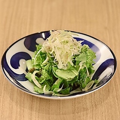 茗荷ネギのグリーンサラダ ~チョレギドレッシング~