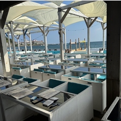 ＜★日陰希望お客様向けのBOX席は予約必須★＞出来れば焼きたくないという方にもシェード付きの日陰テーブルもございます！ご希望の場合はお早めにご連絡ください（混雑状況によってはご希望に添えない場合もございます）