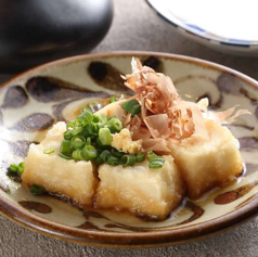 自家製地豆豆腐の揚げ出し