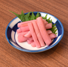 はすの芽梅酢漬け