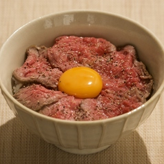 ローストビーフ丼定食