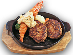 海老フライ&窯焼きハンバーグ 240g