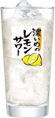 濃いめのレモンサワーorハイ