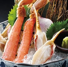 本ずわいかに刺身