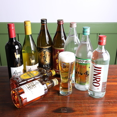 【豊富に揃う充実のお酒】