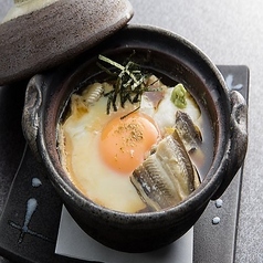 穴子と豆腐の月見煮