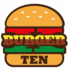 BURGER X TEN バーガーテンのロゴ