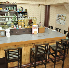 1人から楽しめるカウンター