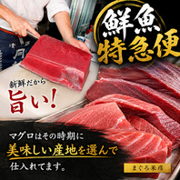 その時期に美味しいマグロを仕入れています